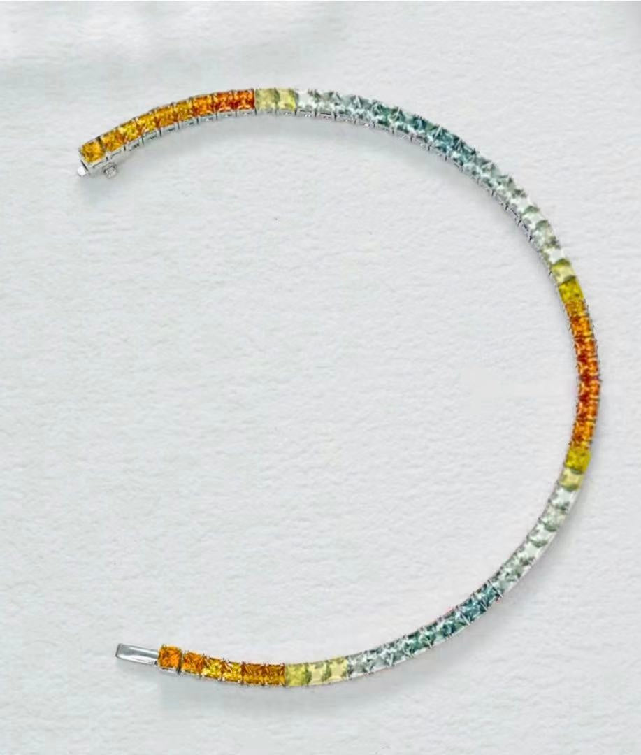 Sunflower Princess Square Bracelet Set
