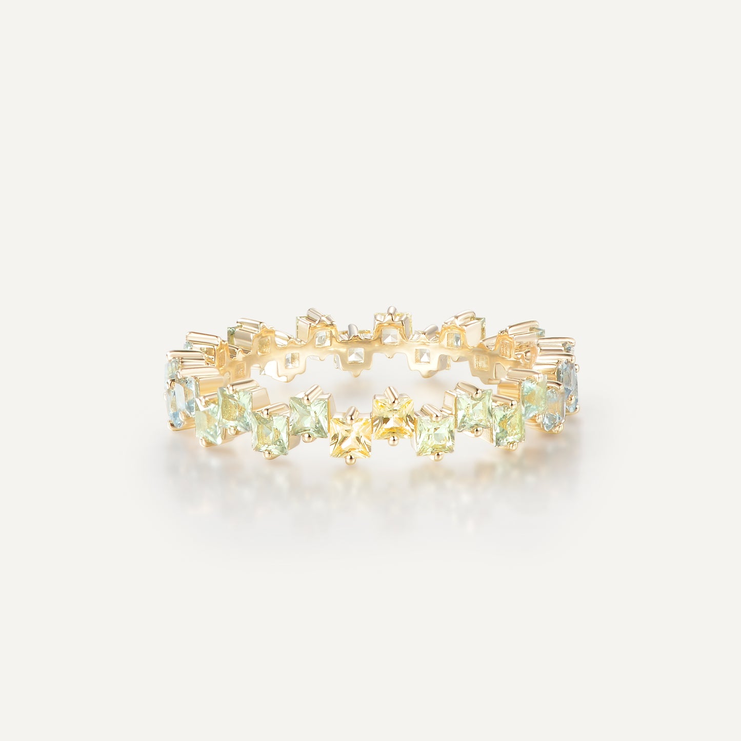 Sunflower Starry Ring | 18K gold