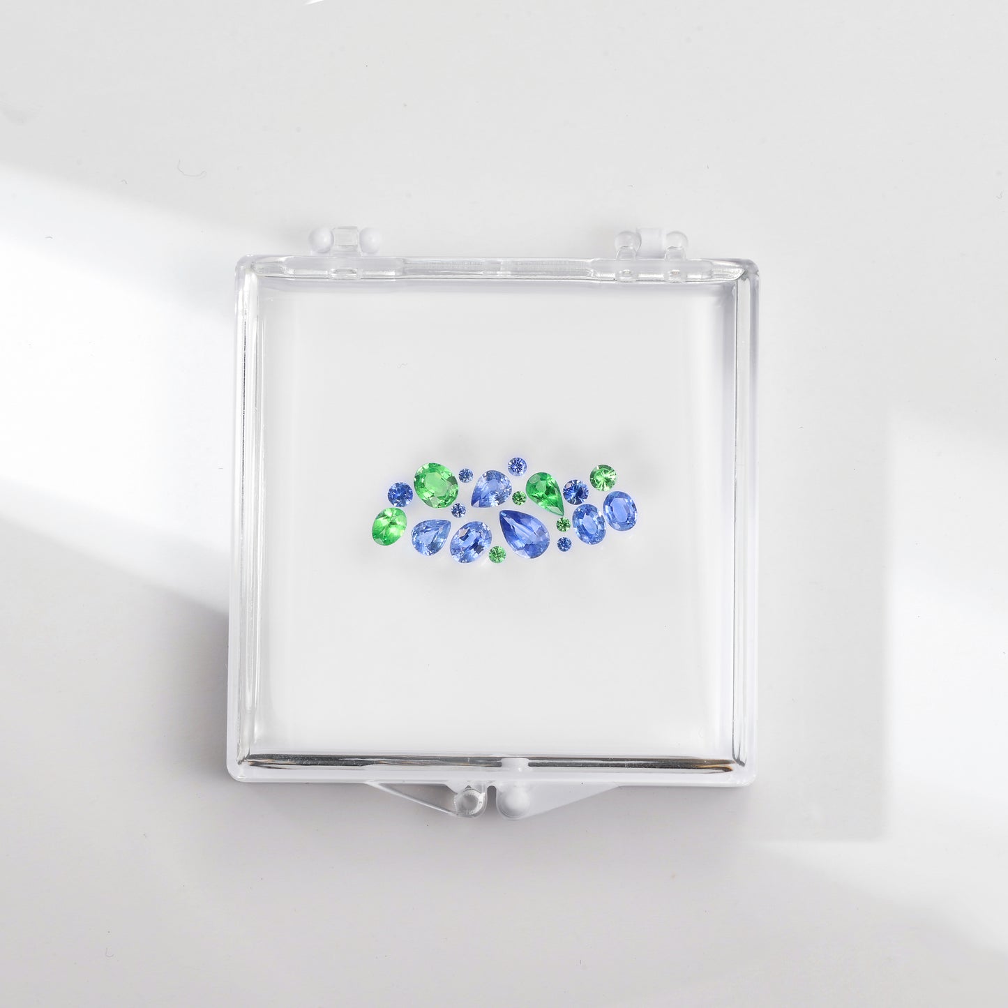 2.878ct Monet Series Sapphire and Chopard Ring Set