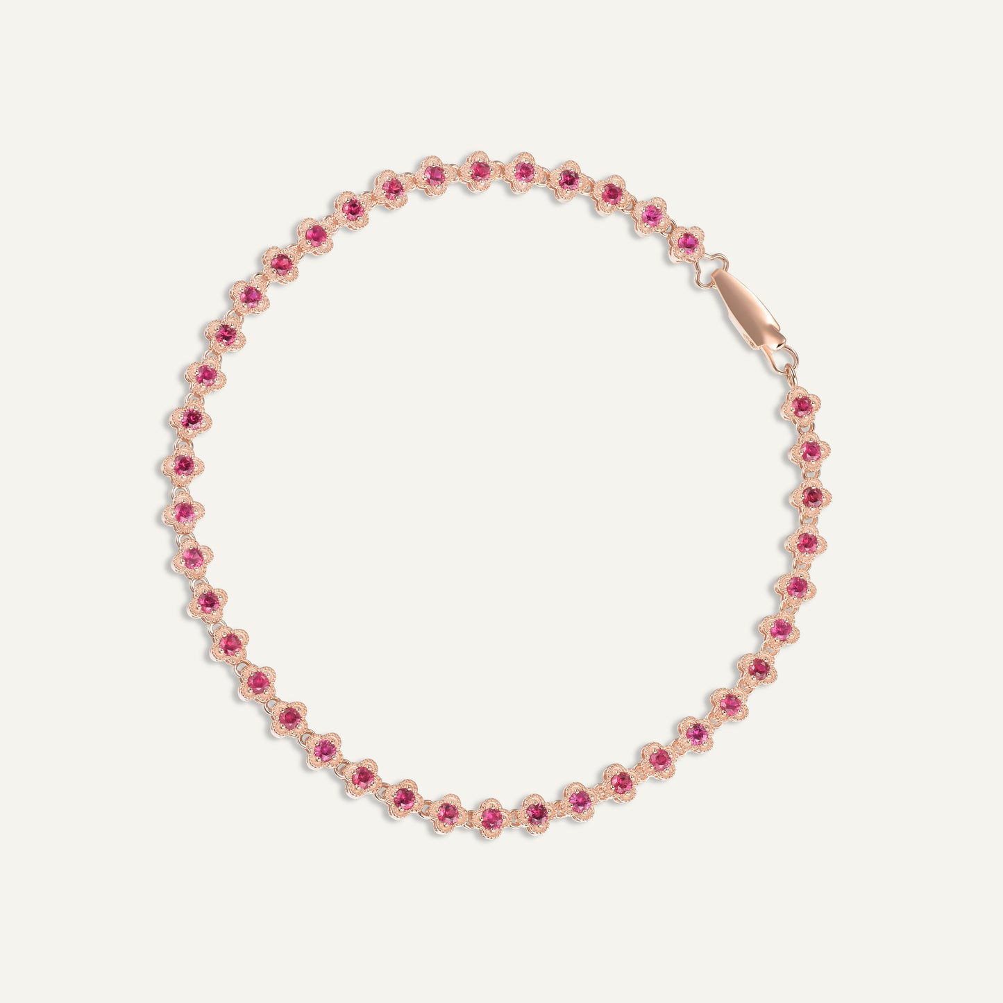 Ruby Fortune Bracelet | 18K gold