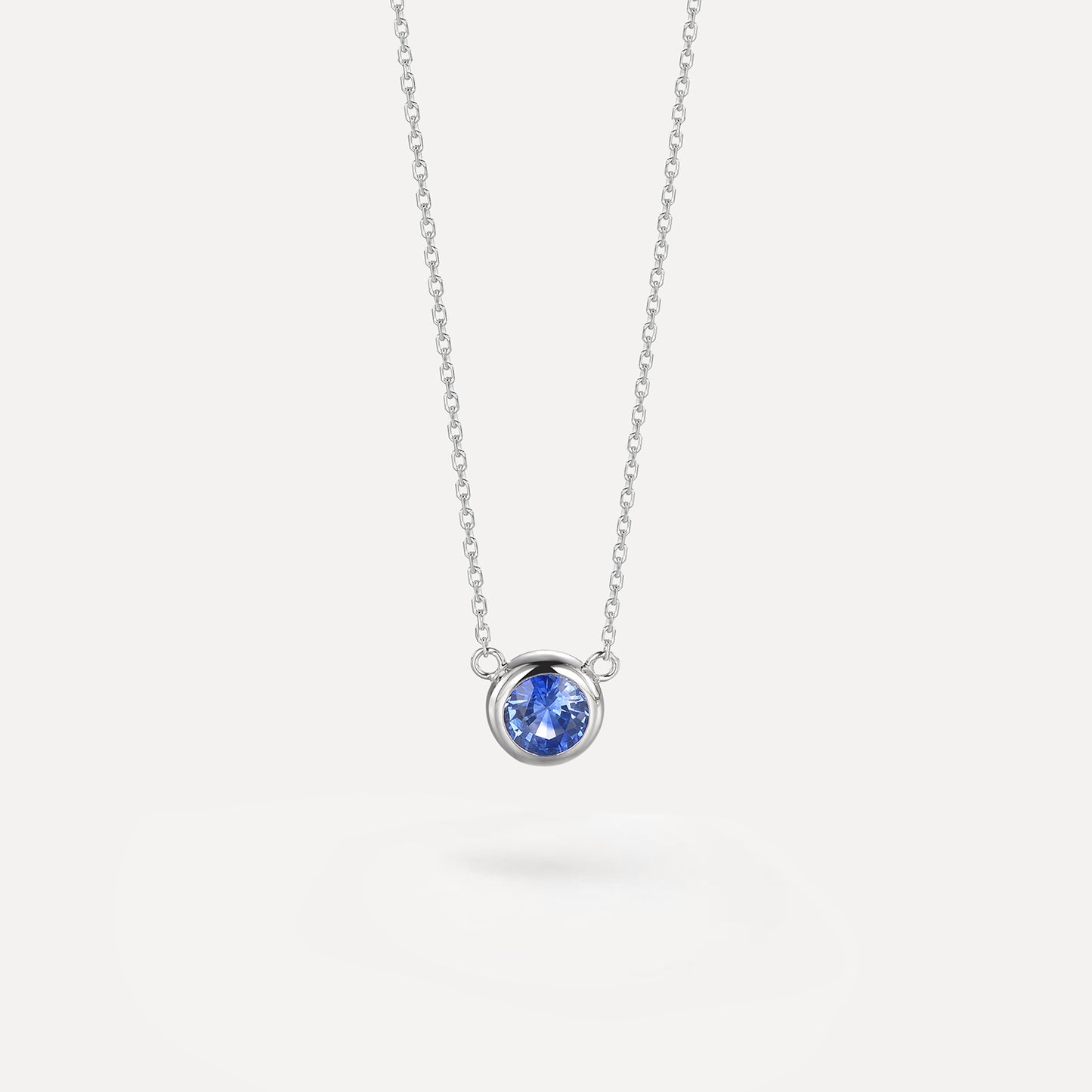 Reversible Sapphire Bubble Necklace | 18k Gold | Natural Gemstone
