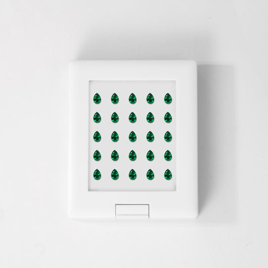 Emerald | Pear | 1# | A++ | EX | 3.5x4.5mm