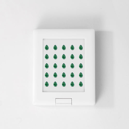 Emerald | Pear | 2# | A+ | EX | 2.0x3.0mm