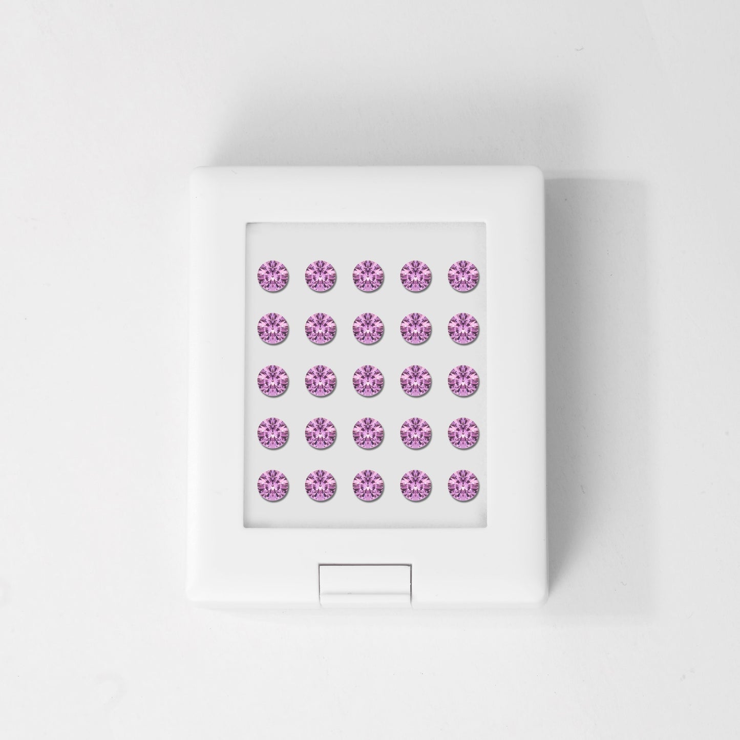 Pink Sapphire | Round | 2# | A | EX | 2.4mm