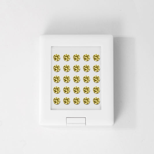 Yellow Sapphire | Round | 5# | A+ | EX | 2.2mm