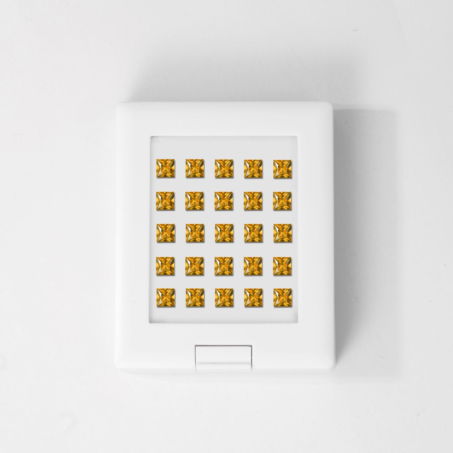 Yellow Sapphire | Princess | 1# | A++ | EX | 2.8mm