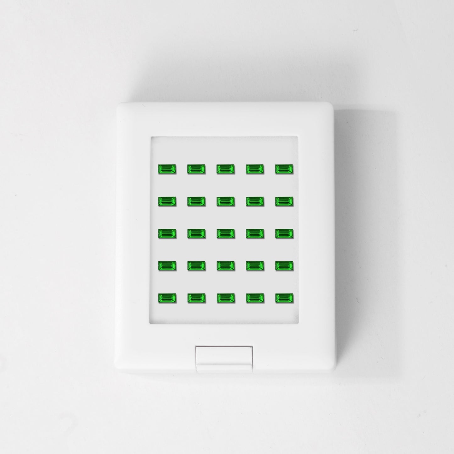 Tsavorite | Rectangular | 1# | A++ | VG | 2.5mm