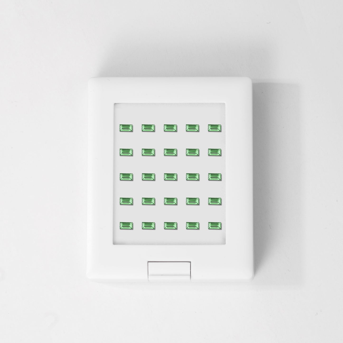 Tsavorite | Rectangular | 4# | A++ | EX | 1.8mm