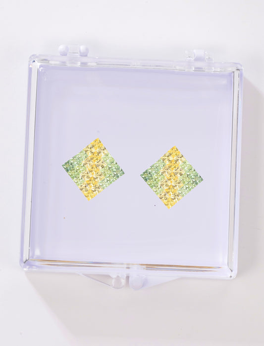 Sunflower Series - Cube Stud Earring Set