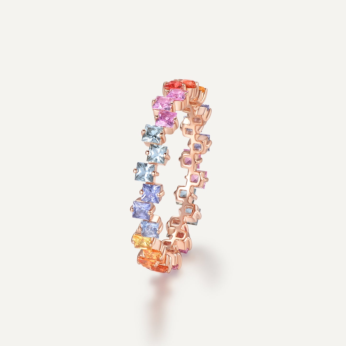 Starry Shine Ring | 18K  rose gold