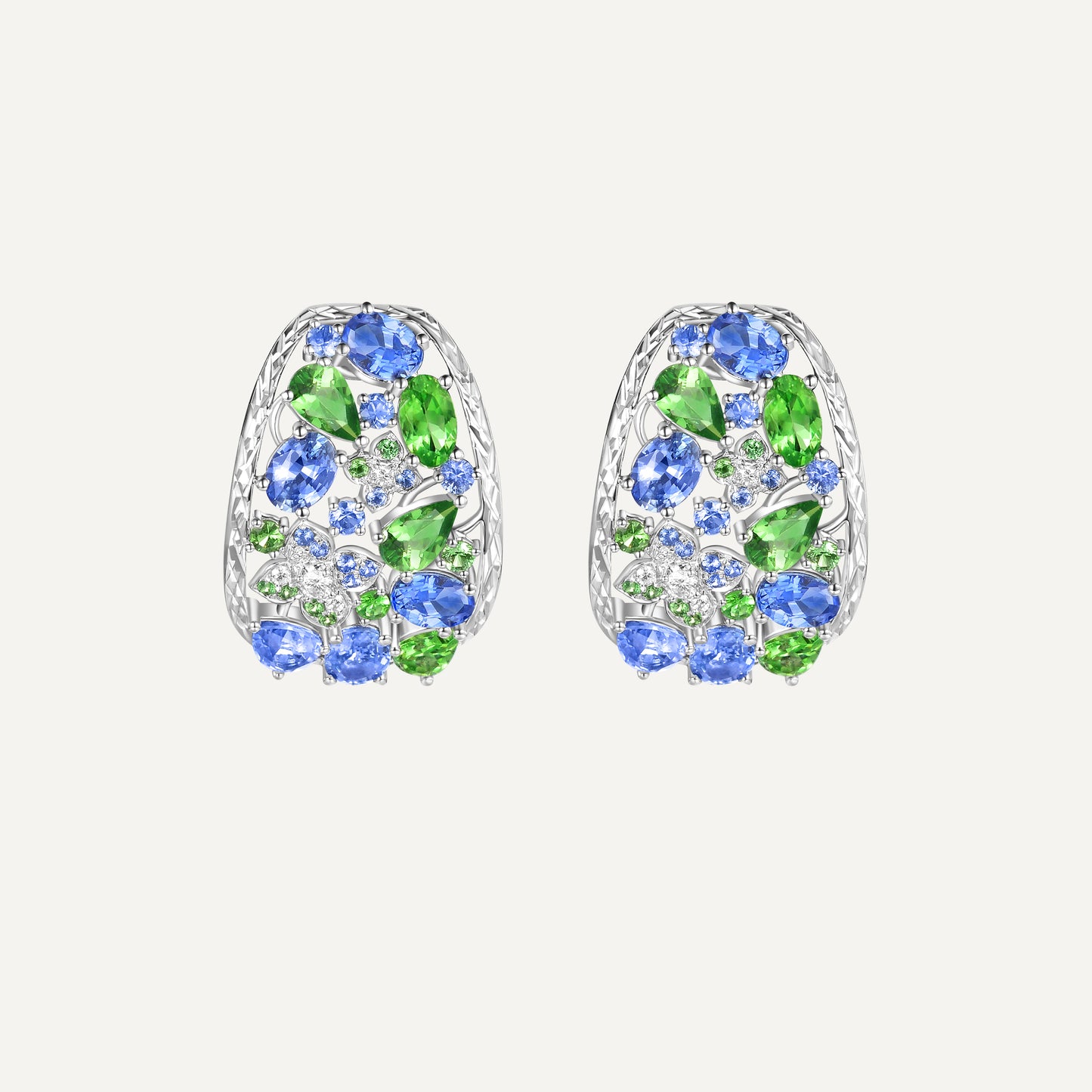 Two-wear Monet Garden Earrings