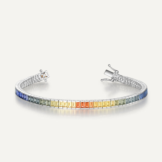 Van Gogh Starry Night Bracelet 18K White Gold