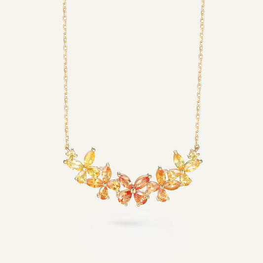 Golden Garden Necklace | 18K gold