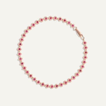 Ruby Fortune Bracelet | 18K gold