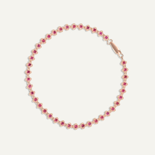 Ruby Fortune Bracelet | 18K gold