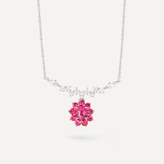 Ruby's Smile Necklace | 18K gold