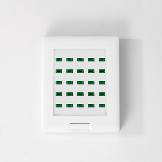 Emerald | Rectangular | 1# | A | EX | 2.1mm