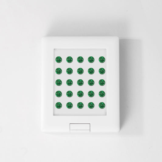 Emerald | Round | 2# | A | EX | 0.8mm