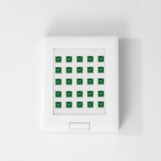 Emerald | Princess | 2# | A | EX | 2.3mm
