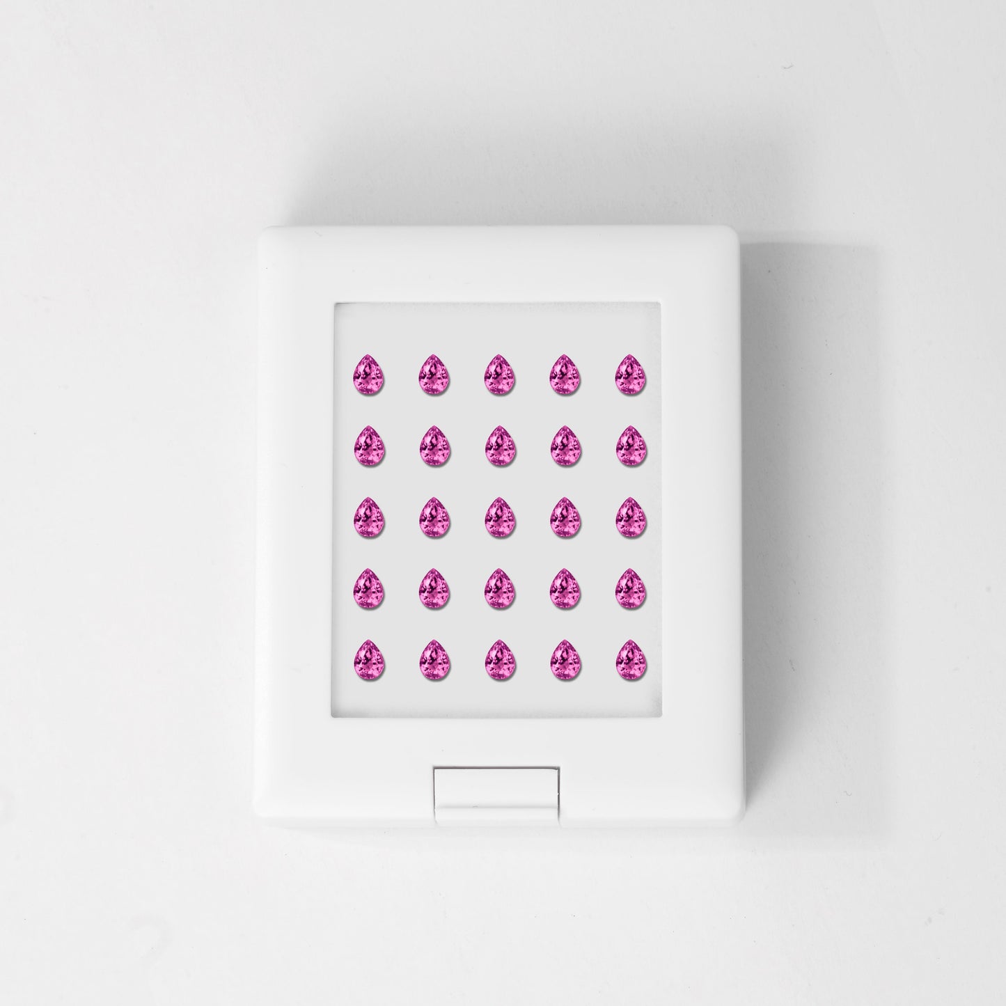 Pink Sapphire | Pear | 1# | A | EX | 3.5x4.5mm
