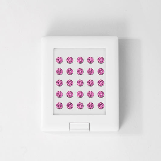 Pink Sapphire | Round | 1# | A | VG | 0.9mm