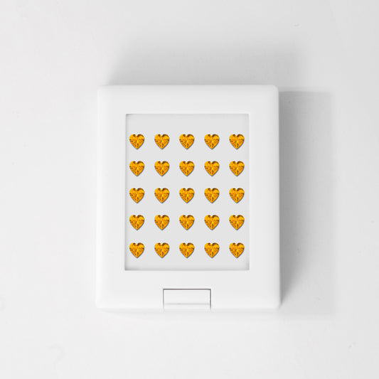 Yellow Sapphire | Heart | 1# | A++ | EX | 4.5mm