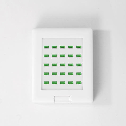 Tsavorite | Rectangular | 2# | A++ | VG | 1.5mm