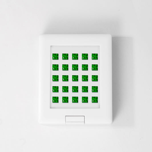 Tsavorite | Princess | 1# | A++ | EX | 1.5mm