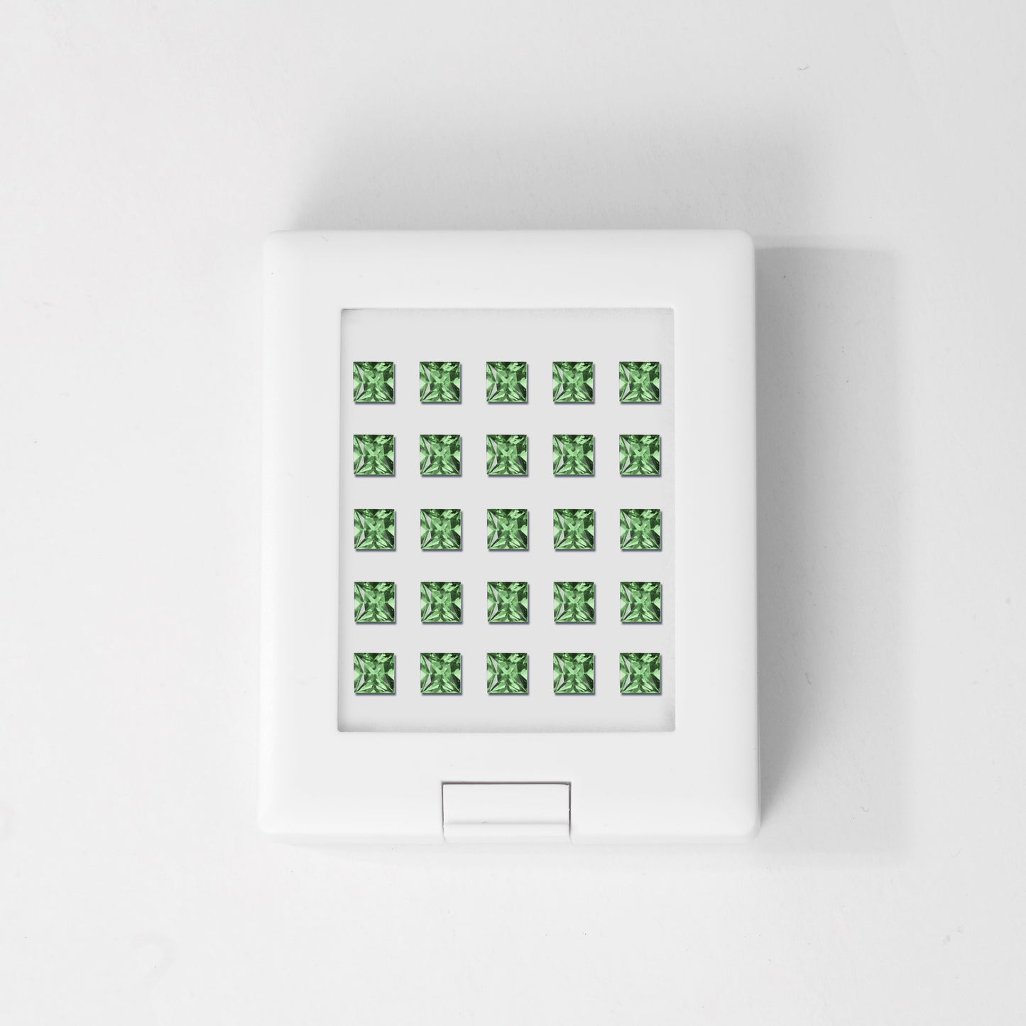 Tsavorite | Princess | 4# | A++ | VG | 2.5mm