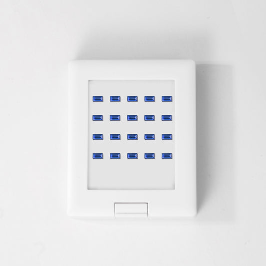 Sapphire | Rectangular | 3# | A+ | EX | 4.4mm