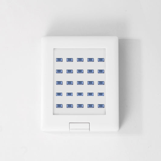 Sapphire | Rectangular | 5# | A+ | EX | 4.9mm