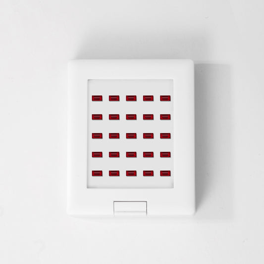 Ruby | Rectangular | 1# | A++ | EX | 1.6mm