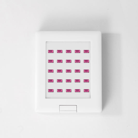 Ruby | Rectangular | 4# | A++ | EX | 2.2mm