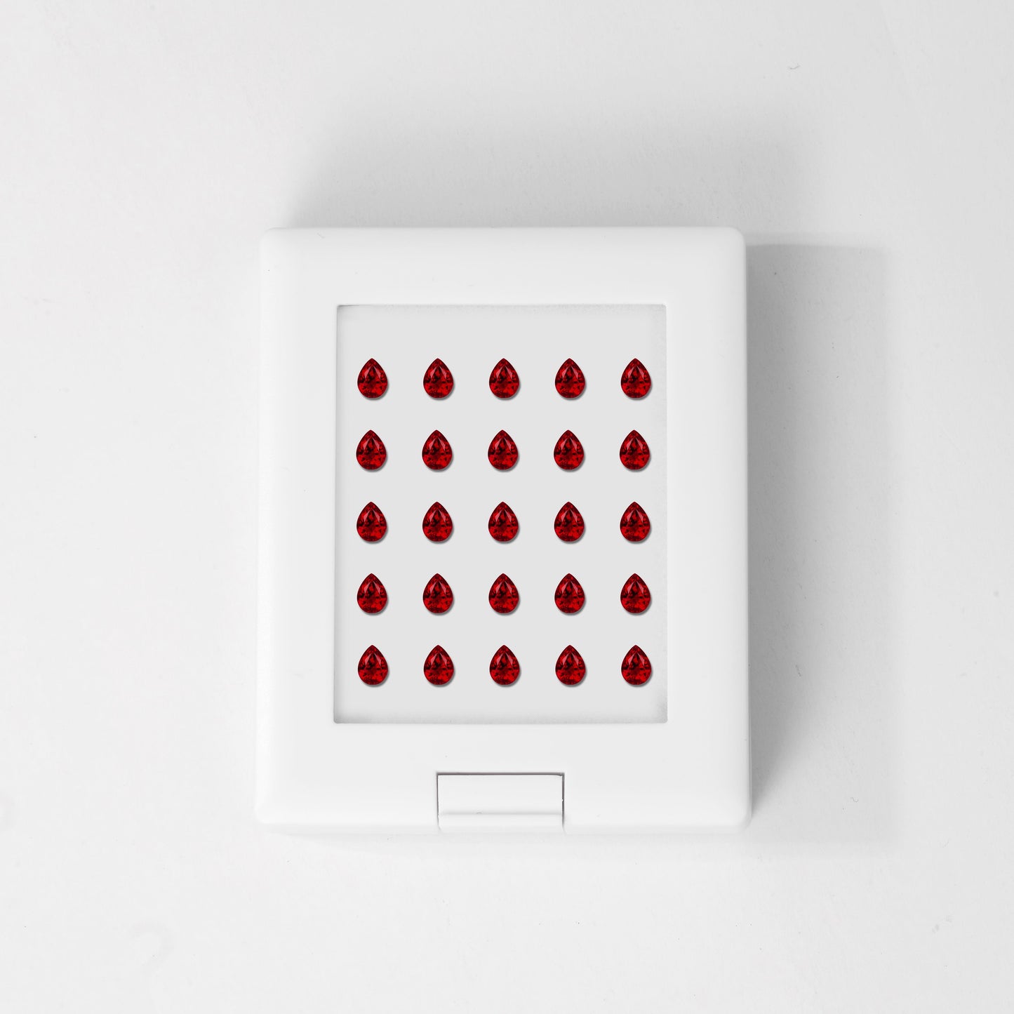 Ruby | Pear | 1# | A+ | VG | 3.0x5.0mm