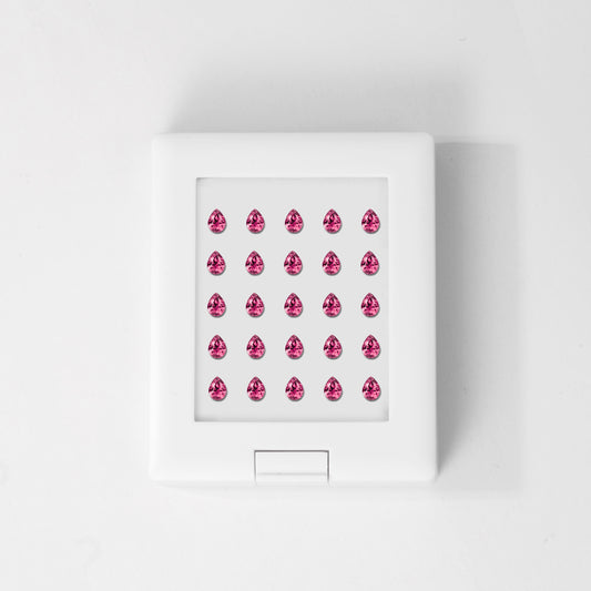 Ruby | Pear | 4# | A++ | EX | 3.5x4.5mm