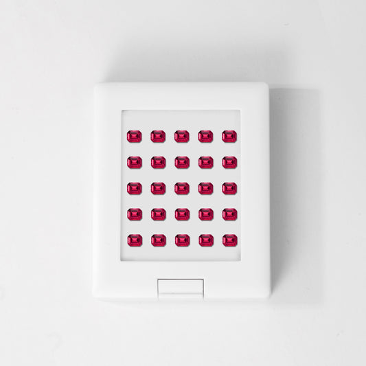 Ruby | Octagonal | 2# | A | EX | 4.0x6.0mm