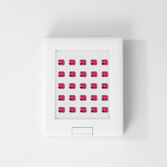 Ruby | Octagonal | 3# | A | EX | 4.0x6.0mm