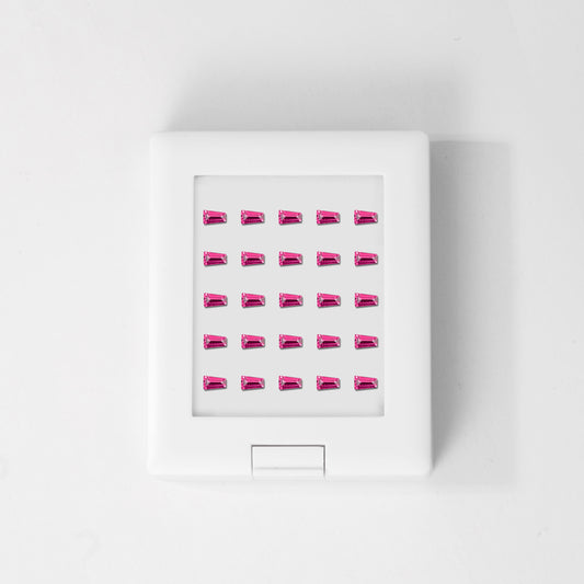 Ruby | Baguette | 4# | A | EX | 2.5mm