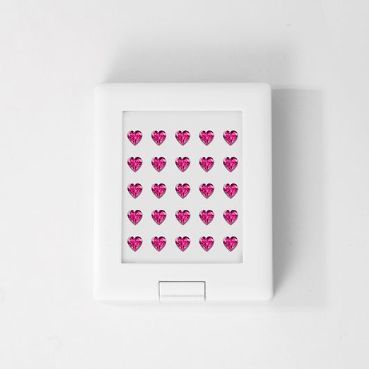 Ruby | Heart | 4# | A++ | VG | 3.0mm